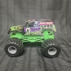 Grave Digger Exclusive Monster Jam Truck Larger Size 4.5" tall